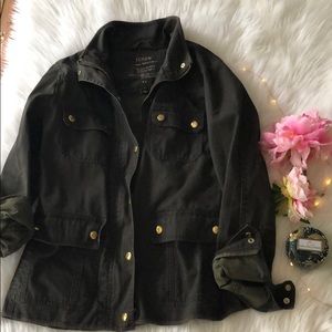 J crew relaxed boyfriend field jacket